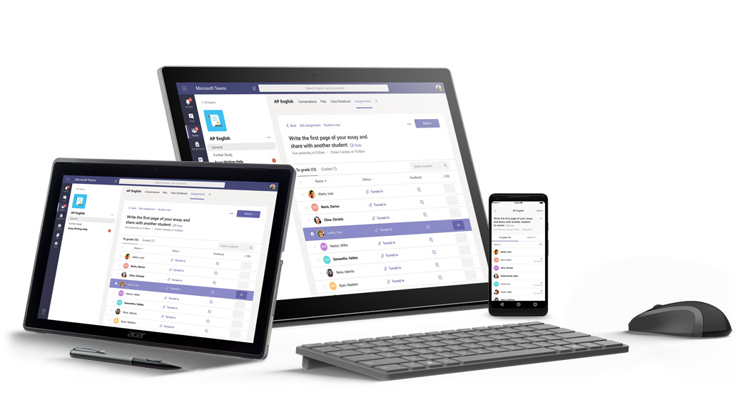 Microsoft Teams works on desktop, tablet, & phone MS365 - How to Get Microsoft Teams