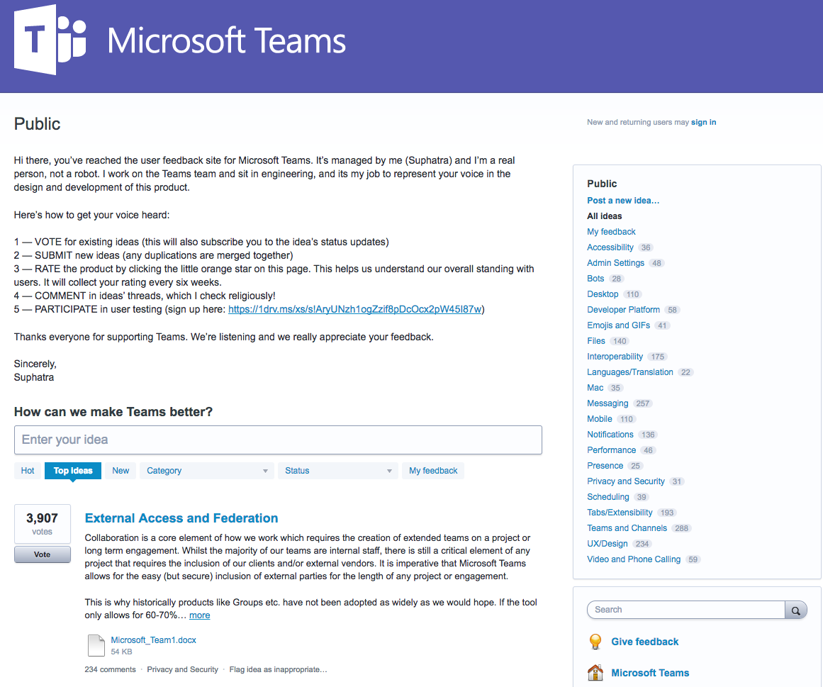 microsoft office teams user forum