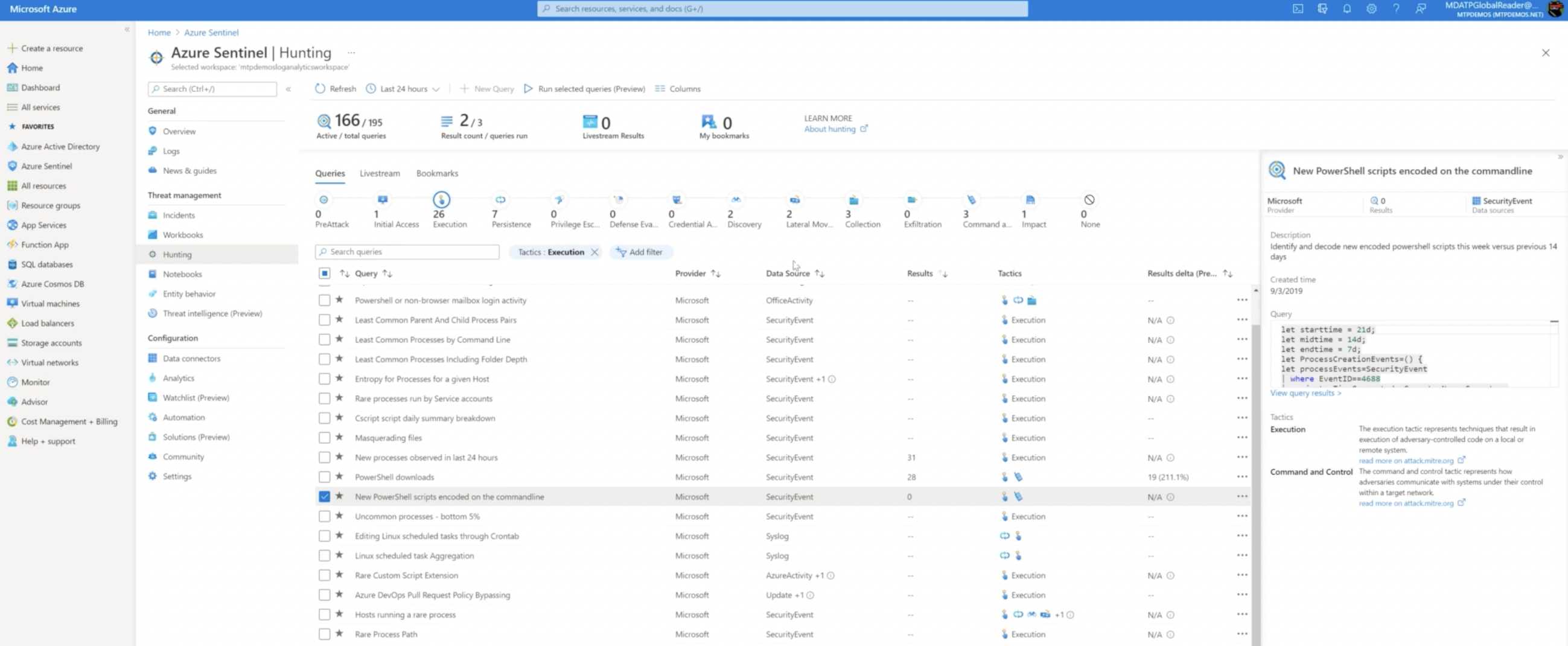 azure sentinel - advanced security insights