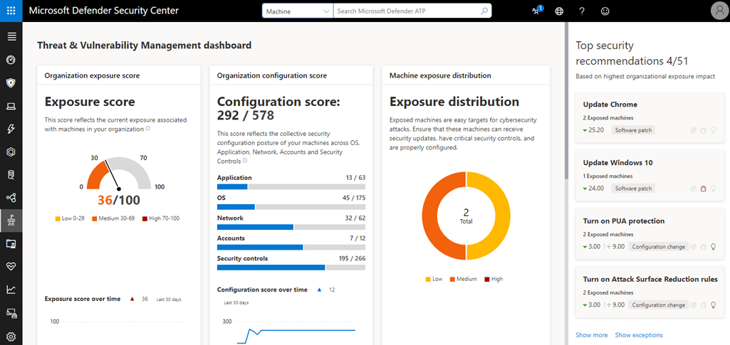 microsoft defender security center